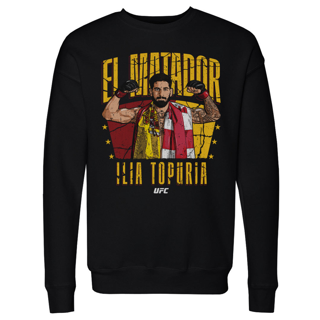 Ilia Topuria Men's Crewneck Sweatshirt | 500 LEVEL