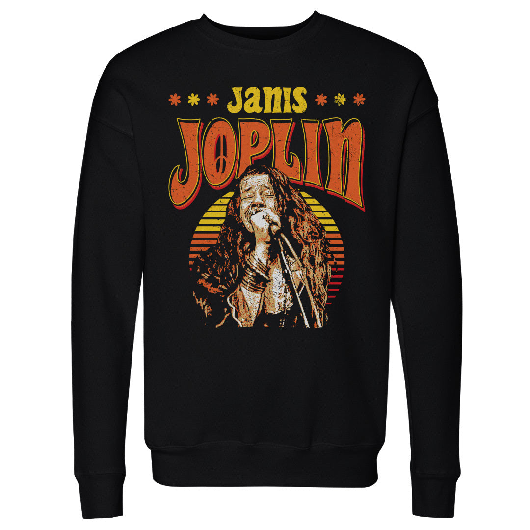 Janis Joplin Men's Crewneck Sweatshirt | 500 LEVEL