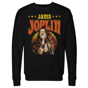 Janis Joplin Men's Crewneck Sweatshirt | 500 LEVEL