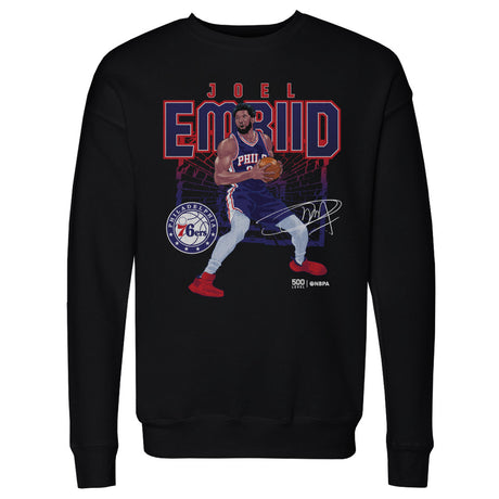 Joel Embiid Men's Crewneck Sweatshirt | 500 LEVEL