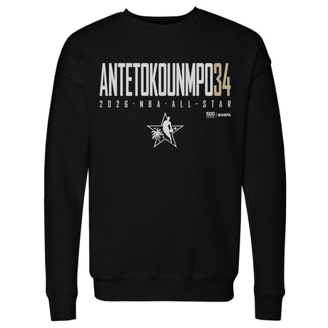 Giannis Antetokounmpo Men's Crewneck Sweatshirt | 500 LEVEL