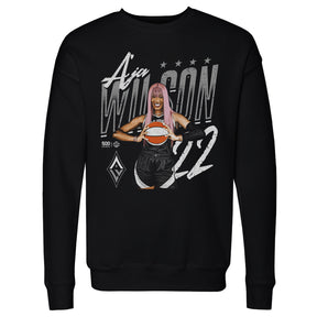 A'ja Wilson Men's Crewneck Sweatshirt | 500 LEVEL