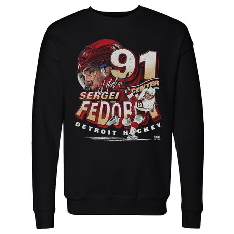 Sergei Fedorov Men's Crewneck Sweatshirt | 500 LEVEL