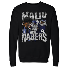 Malik Nabers Men's Crewneck Sweatshirt | 500 LEVEL
