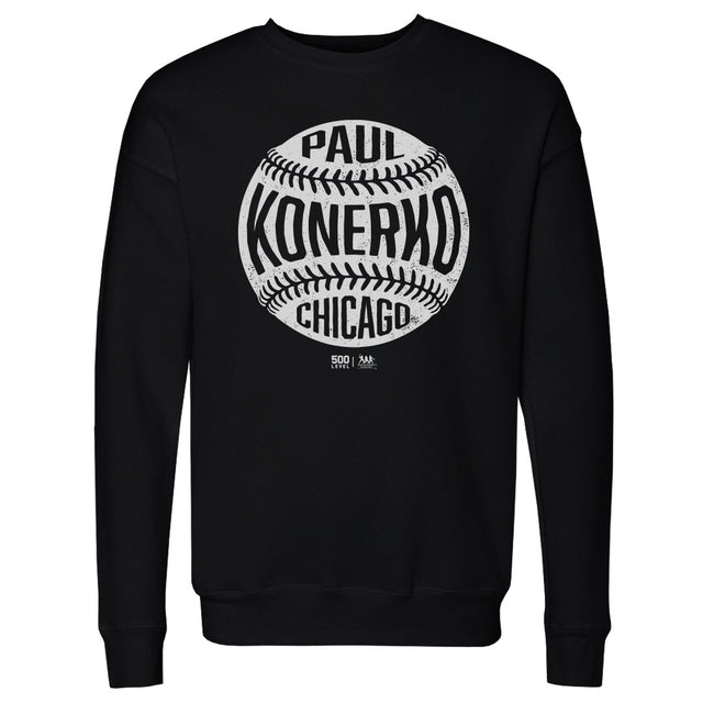 Paul Konerko Men's Crewneck Sweatshirt | 500 LEVEL