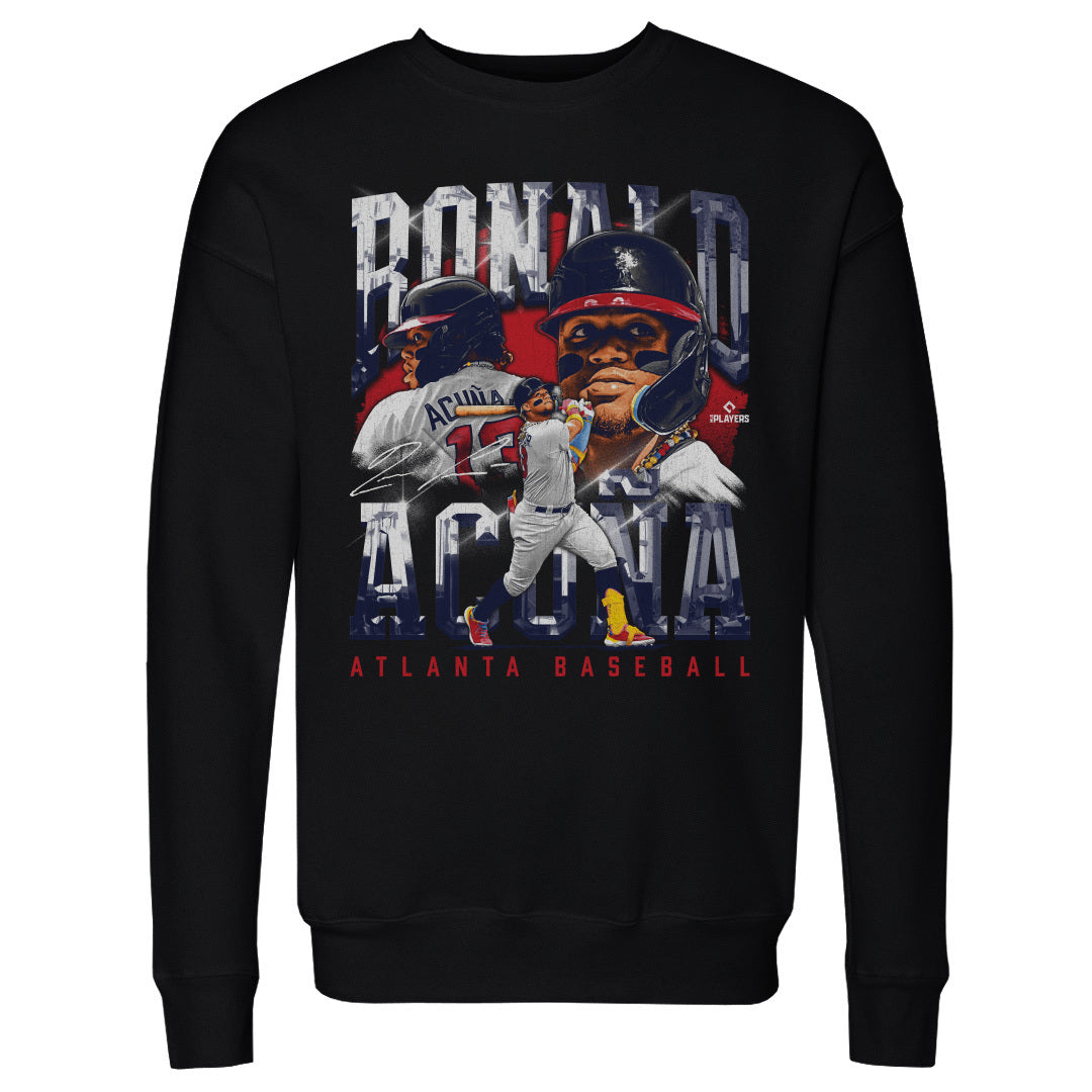 Ronald Acuna Jr. Men's Crewneck Sweatshirt | 500 LEVEL