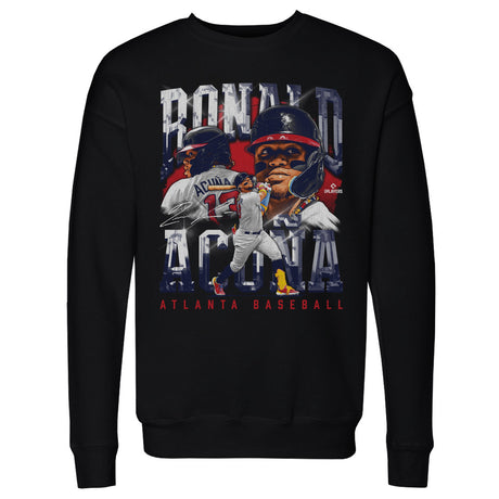 Ronald Acuna Jr. Men's Crewneck Sweatshirt | 500 LEVEL