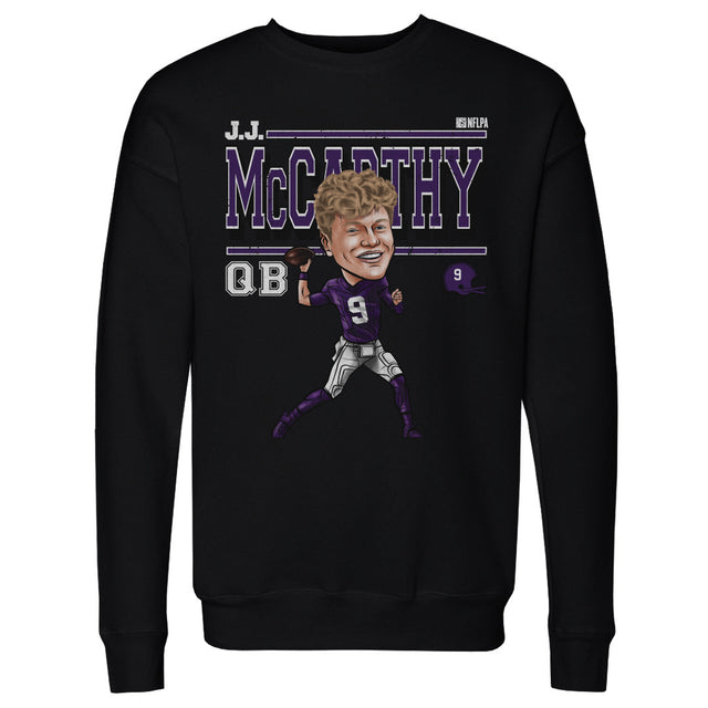 J.J. McCarthy Men's Crewneck Sweatshirt | 500 LEVEL