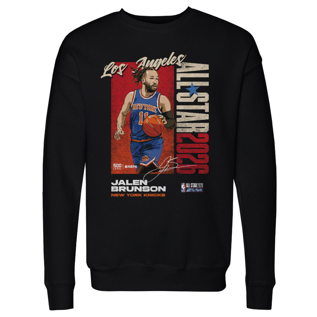 Jalen Brunson Men's Crewneck Sweatshirt | 500 LEVEL