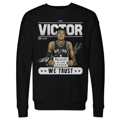 Victor Wembanyama Men's Crewneck Sweatshirt | 500 LEVEL