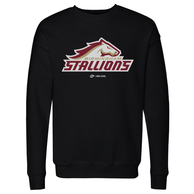 Birmingham Stallions Men's Crewneck Sweatshirt | 500 LEVEL