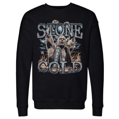 Stone Cold Steve Austin Men's Crewneck Sweatshirt | 500 LEVEL