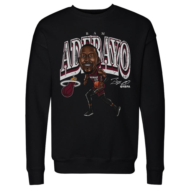 Bam Adebayo Men's Crewneck Sweatshirt | 500 LEVEL