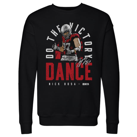 Nick Bosa Men's Crewneck Sweatshirt | 500 LEVEL