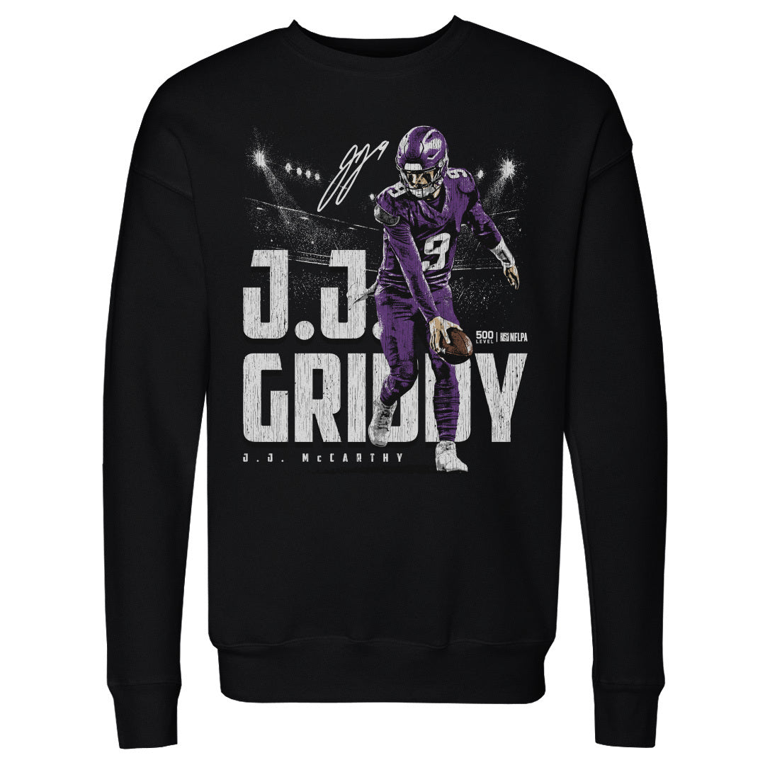 J.J. McCarthy Men's Crewneck Sweatshirt | 500 LEVEL
