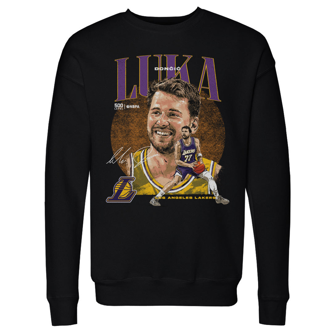 Luka Doncic Men's Crewneck Sweatshirt | 500 LEVEL