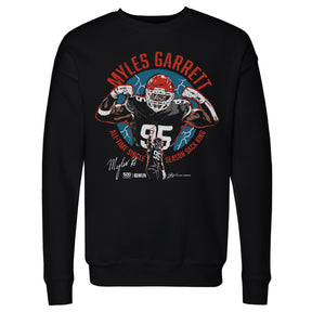 Myles Garrett Men's Crewneck Sweatshirt | 500 LEVEL