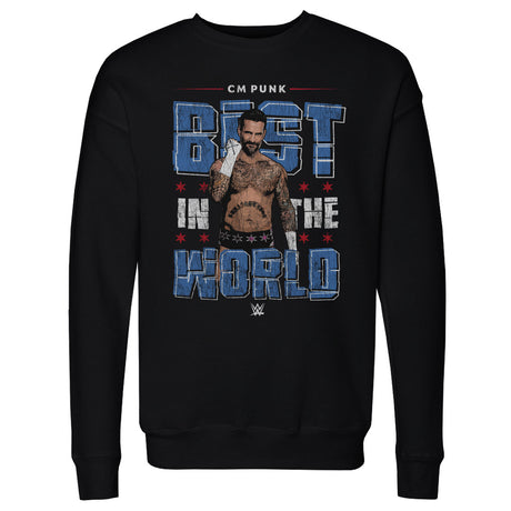 CM Punk Men's Crewneck Sweatshirt | 500 LEVEL