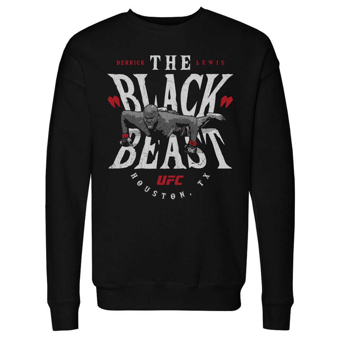 Derrick Lewis Men's Crewneck Sweatshirt | 500 LEVEL