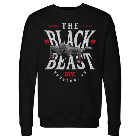 Derrick Lewis Men's Crewneck Sweatshirt | 500 LEVEL