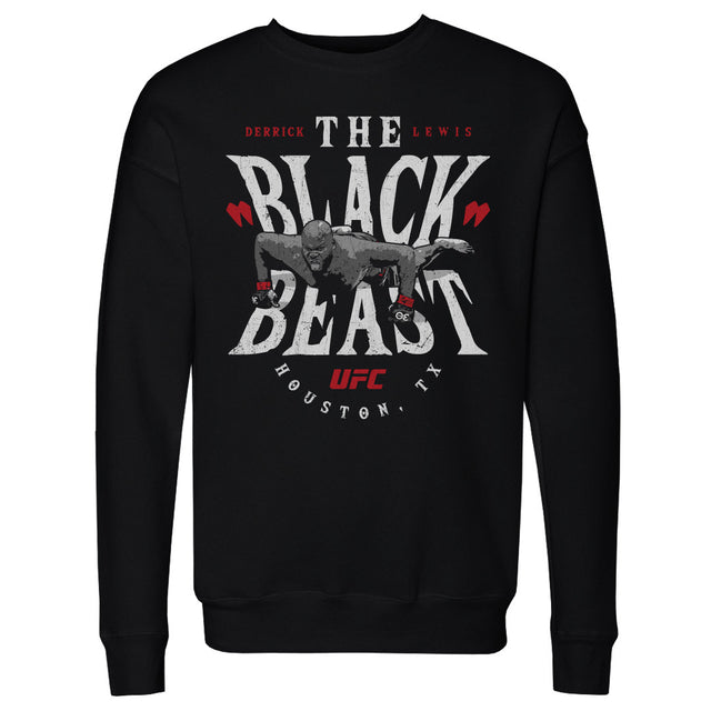 Derrick Lewis Men's Crewneck Sweatshirt | 500 LEVEL