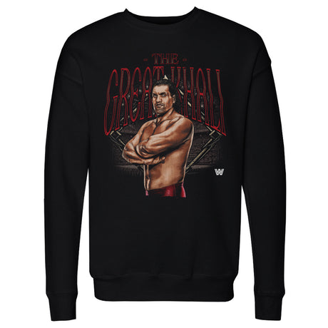 The Great Khali Men's Crewneck Sweatshirt | 500 LEVEL