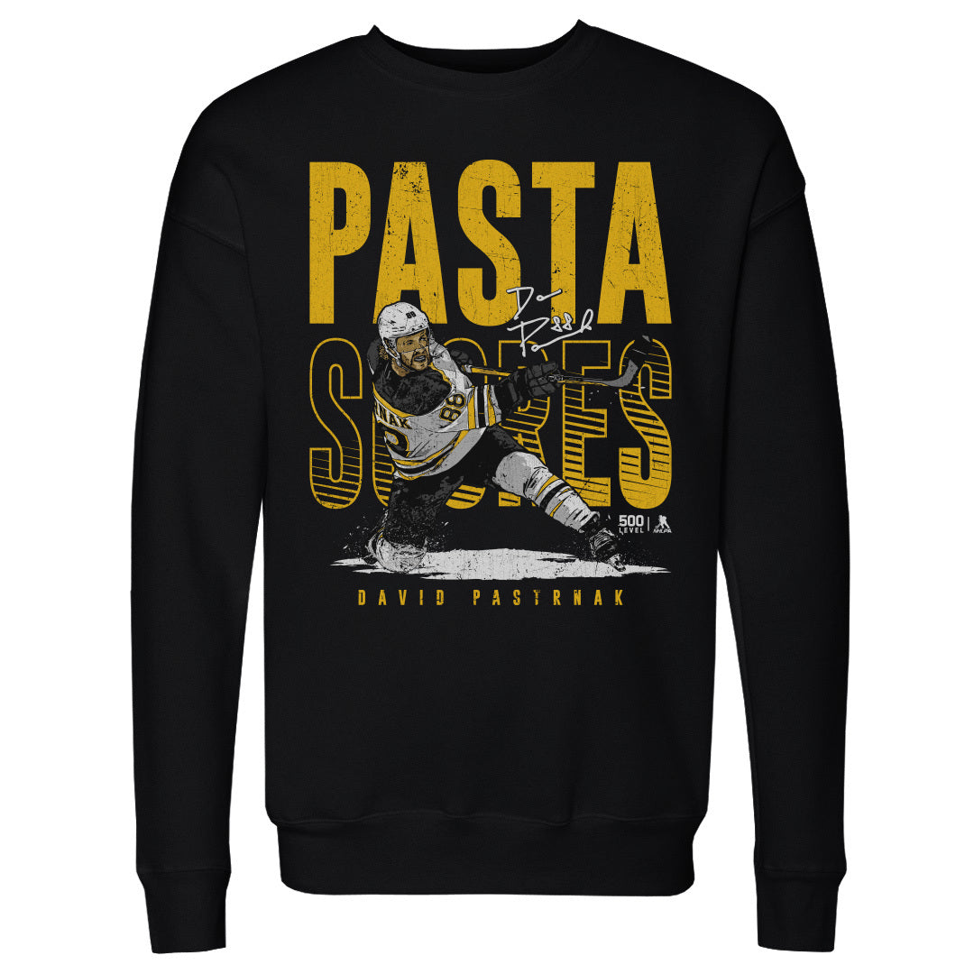 David Pastrnak Men's Crewneck Sweatshirt | 500 LEVEL