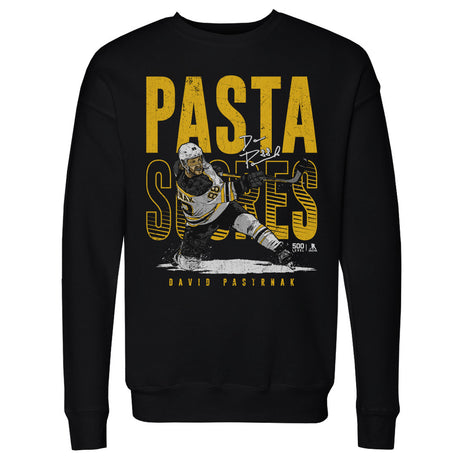 David Pastrnak Men's Crewneck Sweatshirt | 500 LEVEL