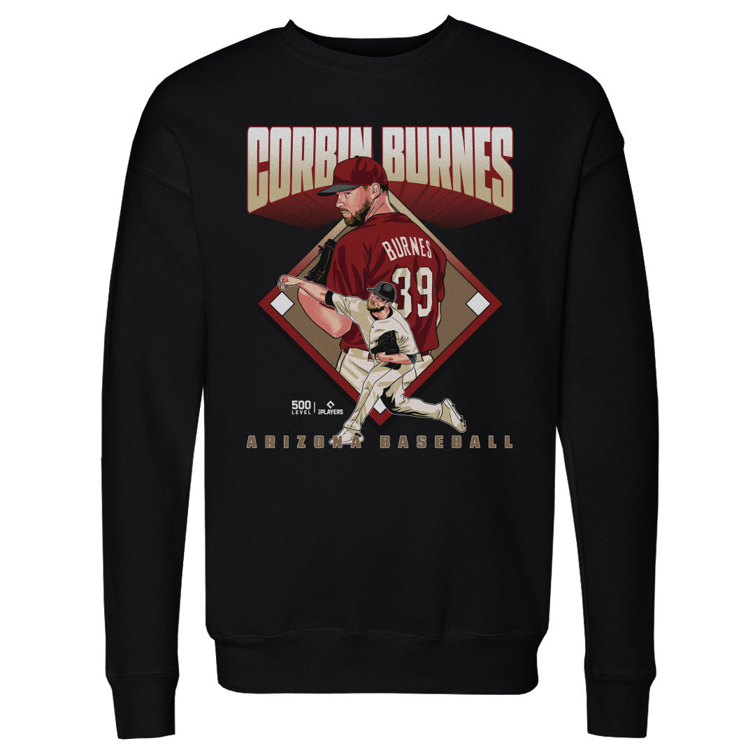 Corbin Burnes Men's Crewneck Sweatshirt | 500 LEVEL