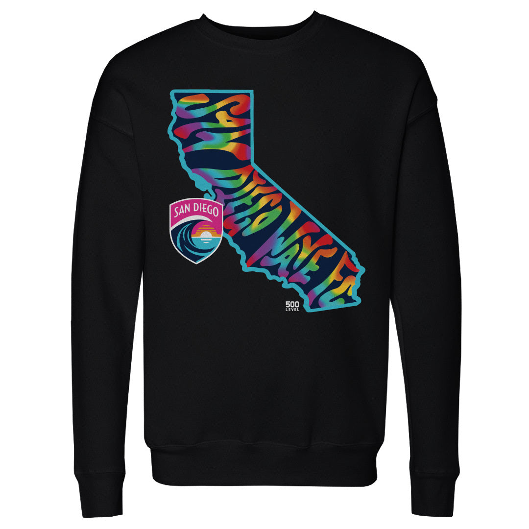 San Diego Wave FC Men's Crewneck Sweatshirt | 500 LEVEL