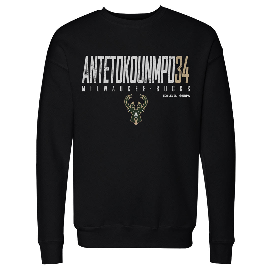Giannis Antetokounmpo Men's Crewneck Sweatshirt | 500 LEVEL