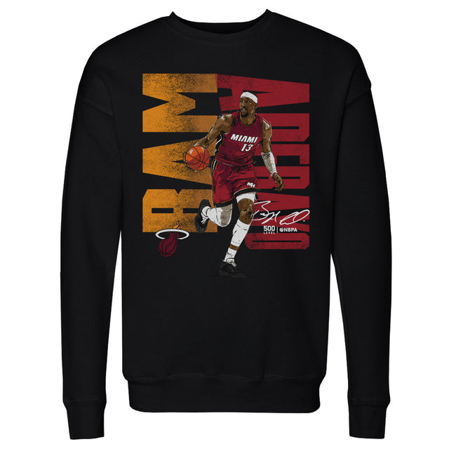 Bam Adebayo Men's Crewneck Sweatshirt | 500 LEVEL
