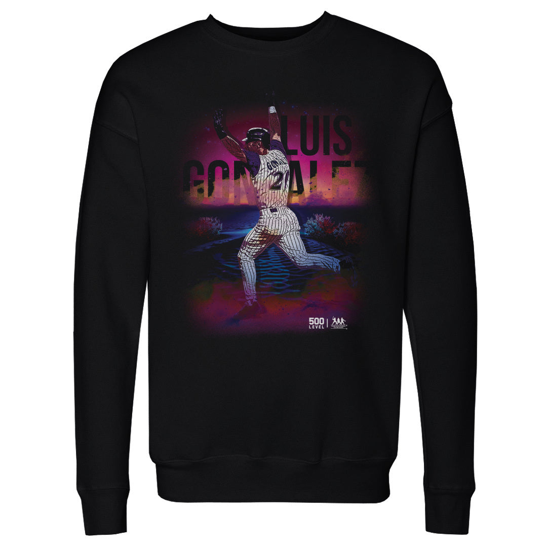 Luis Gonzalez Men's Crewneck Sweatshirt | 500 LEVEL