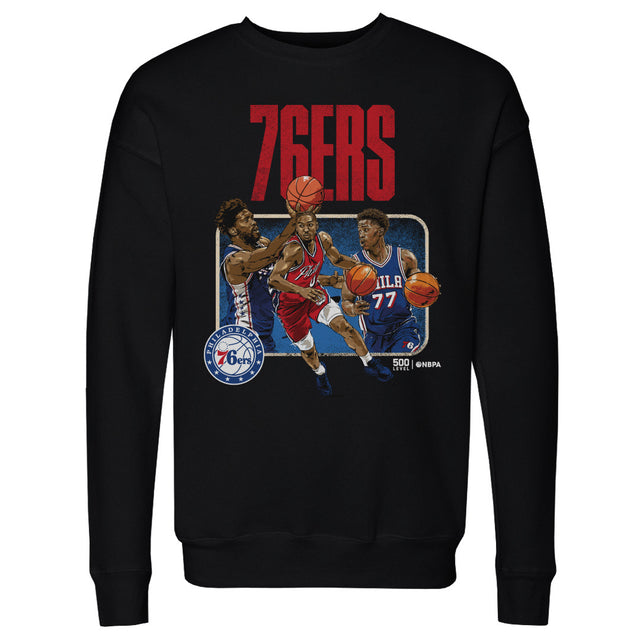 Philadelphia 76ers Men's Crewneck Sweatshirt | 500 LEVEL