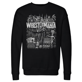 WrestleMania Men's Crewneck Sweatshirt | 500 LEVEL