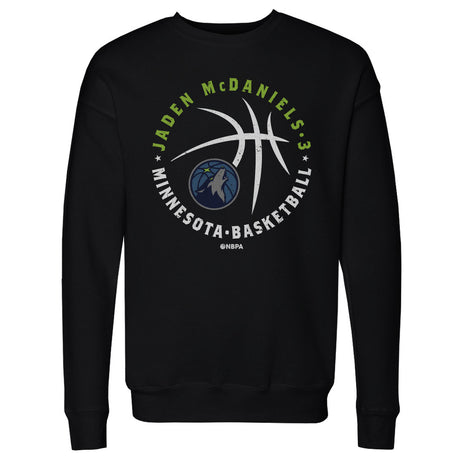 Jaden McDaniels Men's Crewneck Sweatshirt | 500 LEVEL