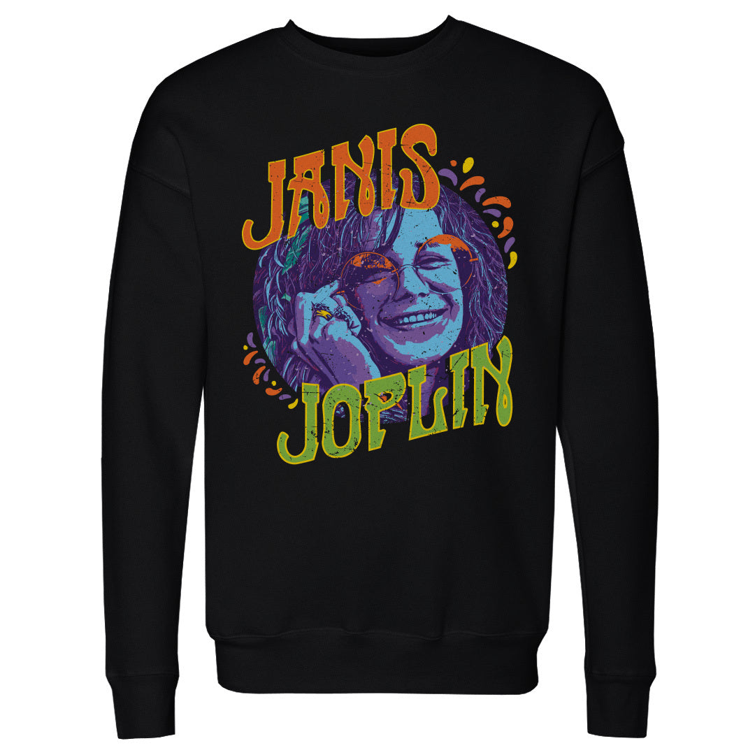 Janis Joplin Men's Crewneck Sweatshirt | 500 LEVEL