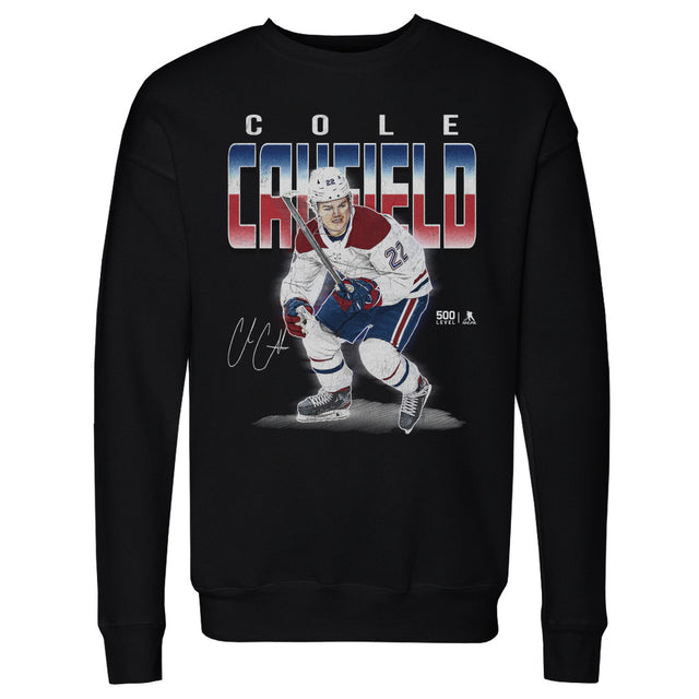 Cole Caufield Men's Crewneck Sweatshirt | 500 LEVEL