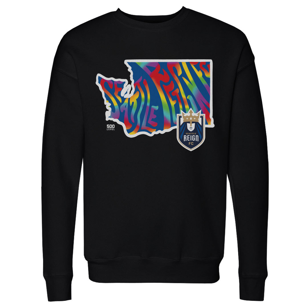 Seattle Reign FC Men's Crewneck Sweatshirt | 500 LEVEL