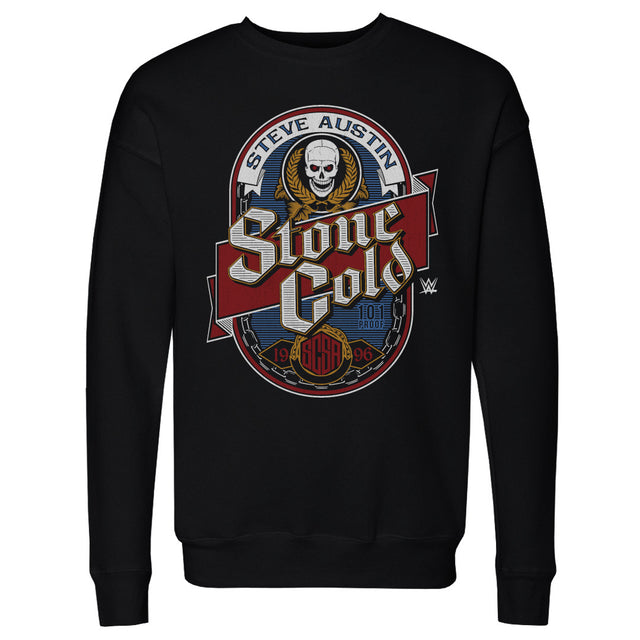 Stone Cold Steve Austin Men's Crewneck Sweatshirt | 500 LEVEL