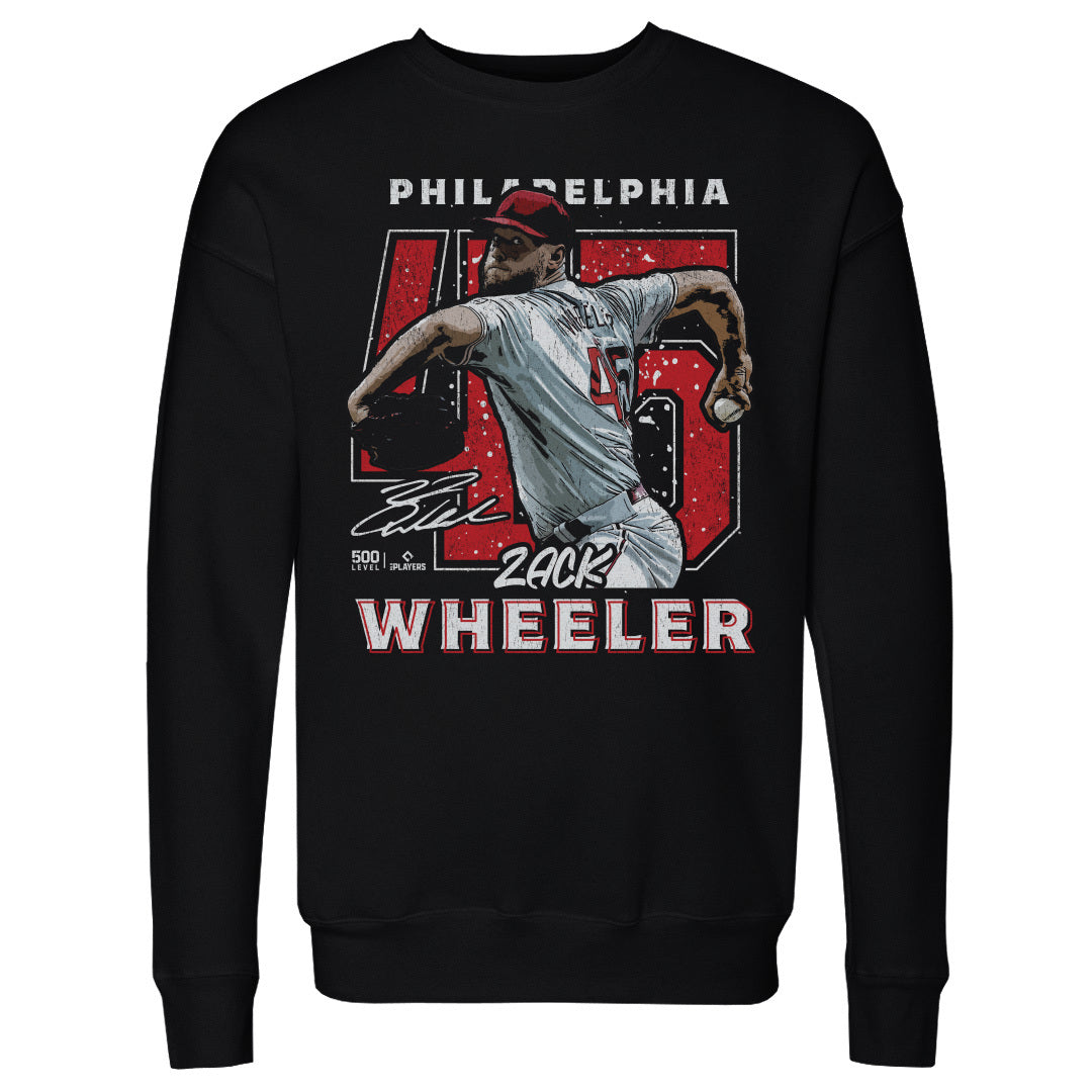 Zack Wheeler Men's Crewneck Sweatshirt | 500 LEVEL