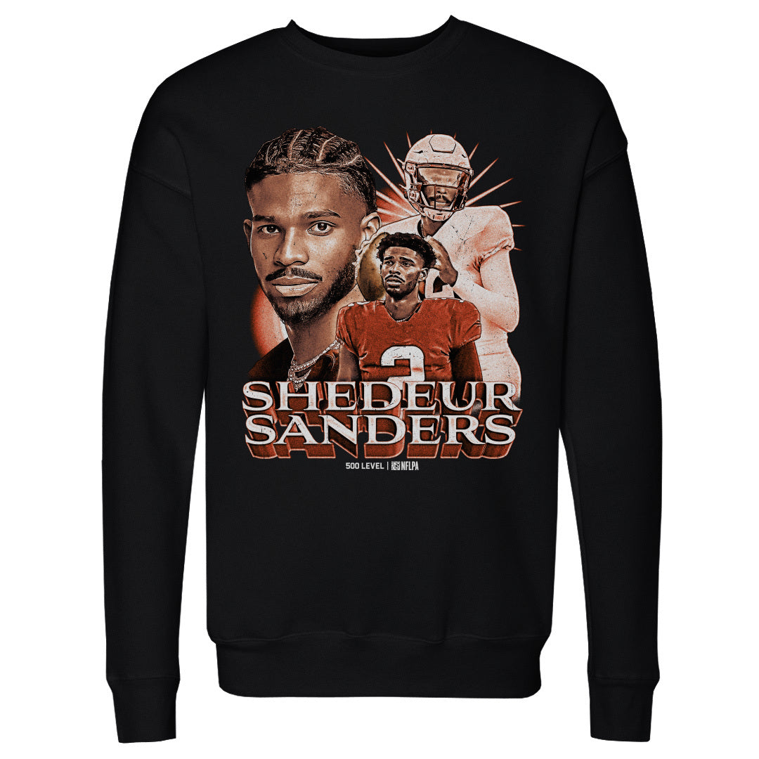 Shedeur Sanders Men's Crewneck Sweatshirt | 500 LEVEL