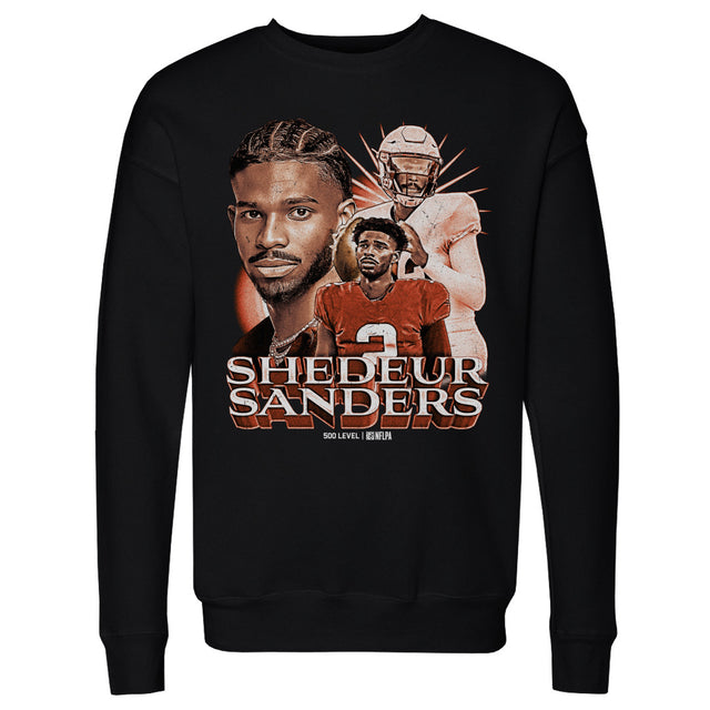 Shedeur Sanders Men's Crewneck Sweatshirt | 500 LEVEL