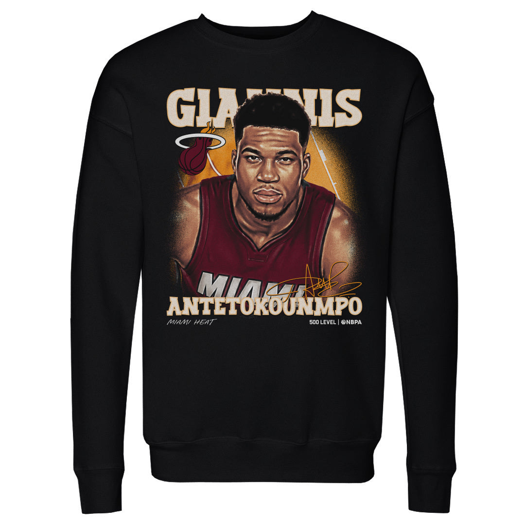 Giannis Antetokounmpo Men's Crewneck Sweatshirt | 500 LEVEL