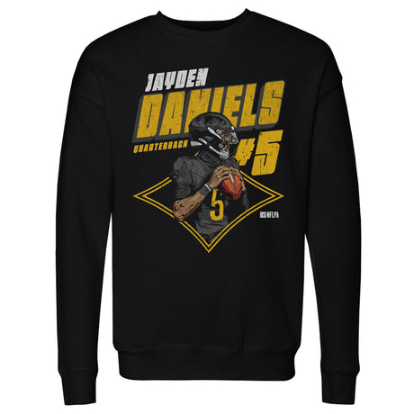 Jayden Daniels Men's Crewneck Sweatshirt | 500 LEVEL