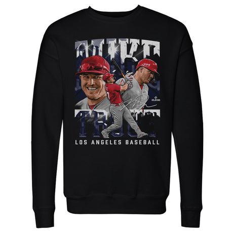 Mike Trout Men's Crewneck Sweatshirt | 500 LEVEL