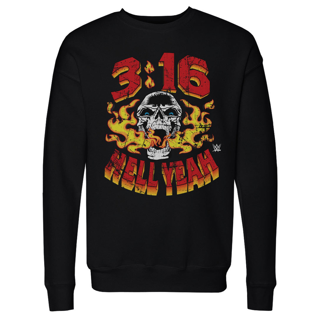 Stone Cold Steve Austin Men's Crewneck Sweatshirt | 500 LEVEL