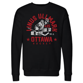Linus Ullmark Men's Crewneck Sweatshirt | 500 LEVEL