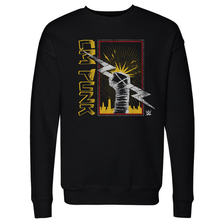 CM Punk Men's Crewneck Sweatshirt | 500 LEVEL