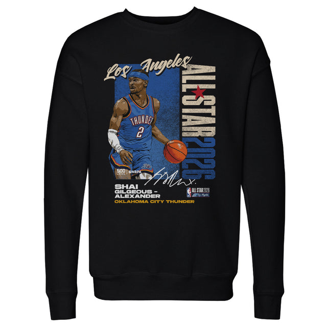 Shai Gilgeous-Alexander Men's Crewneck Sweatshirt | 500 LEVEL